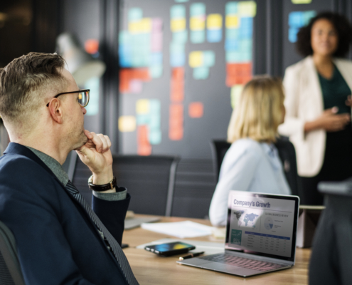 Business people in a meeting