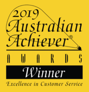 Australian Achiever 2019 Logo - Dynamo Selling