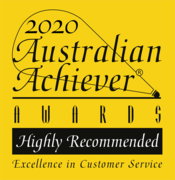 Australian Achiever 2020 Logo - Dynamo Selling