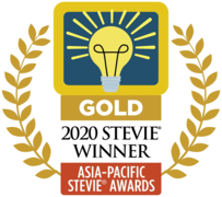 Gold Stevie 2020 Logo - Dynamo Selling