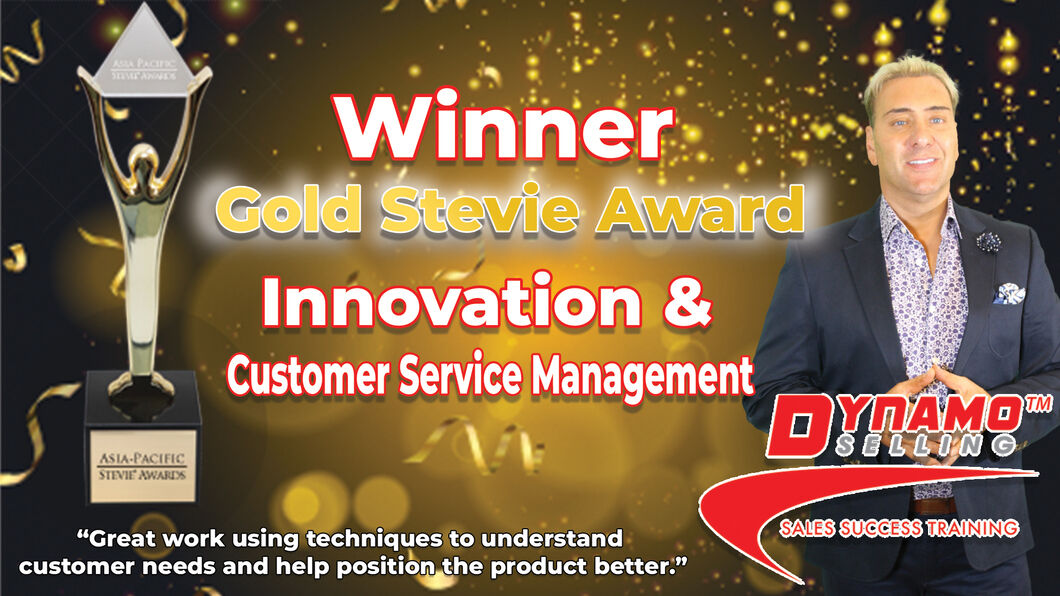 2020 Asia Pacific Stevie Awards Dynamo Selling