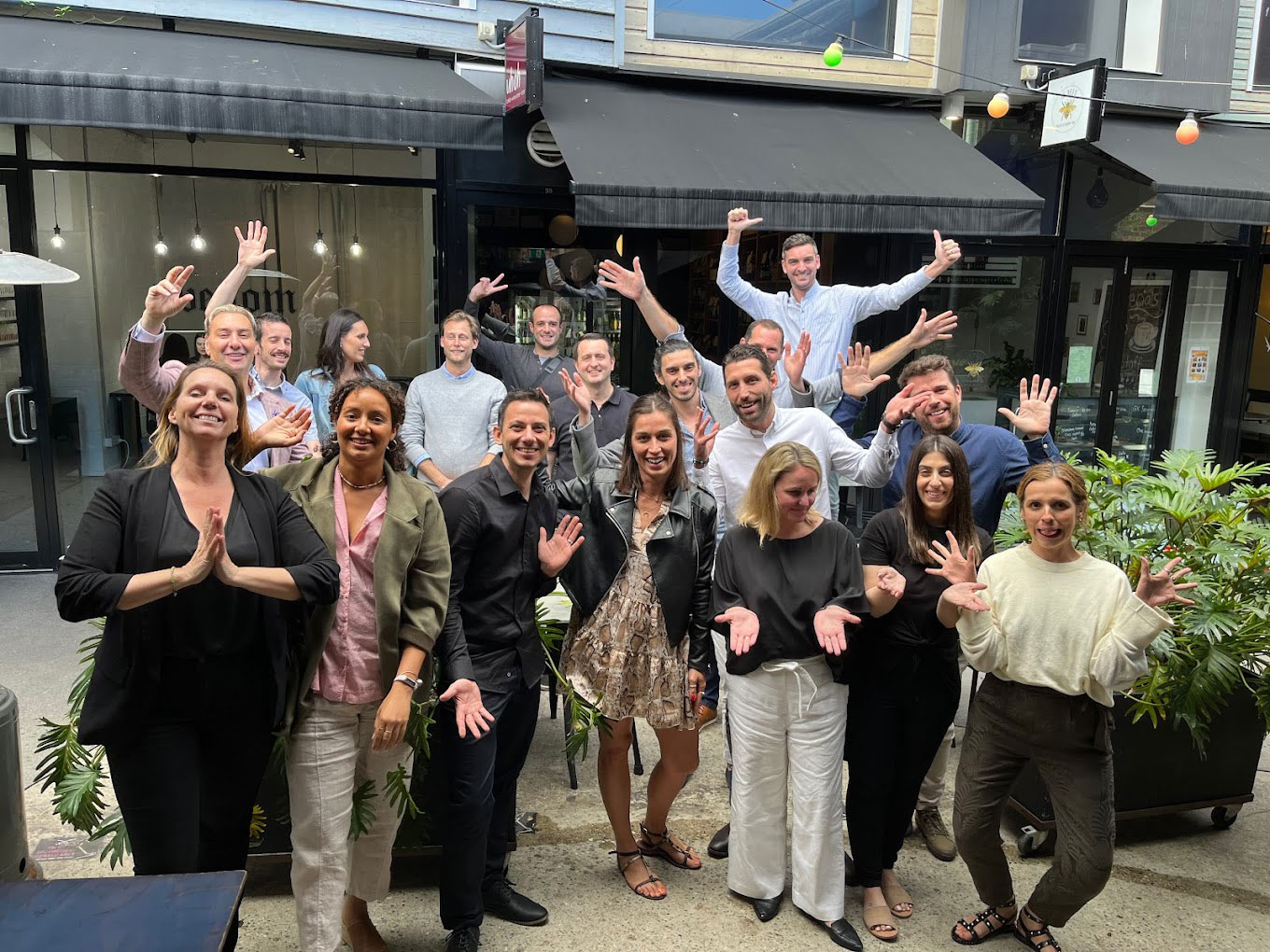 Sales team achievement