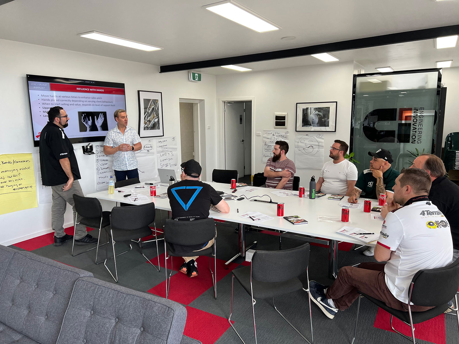 Interactive sales class